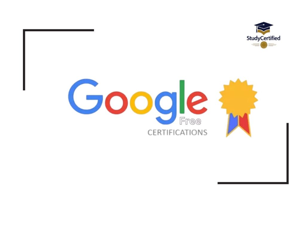 google certifications actually free
