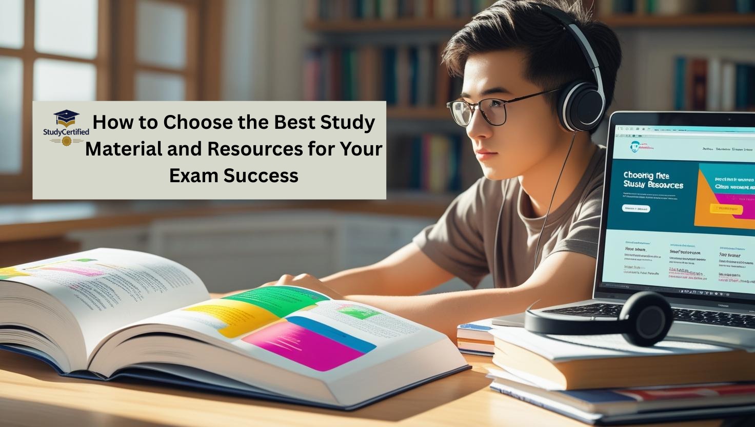 How Do You Choose the Right Study Material and Resources for Your Exam?